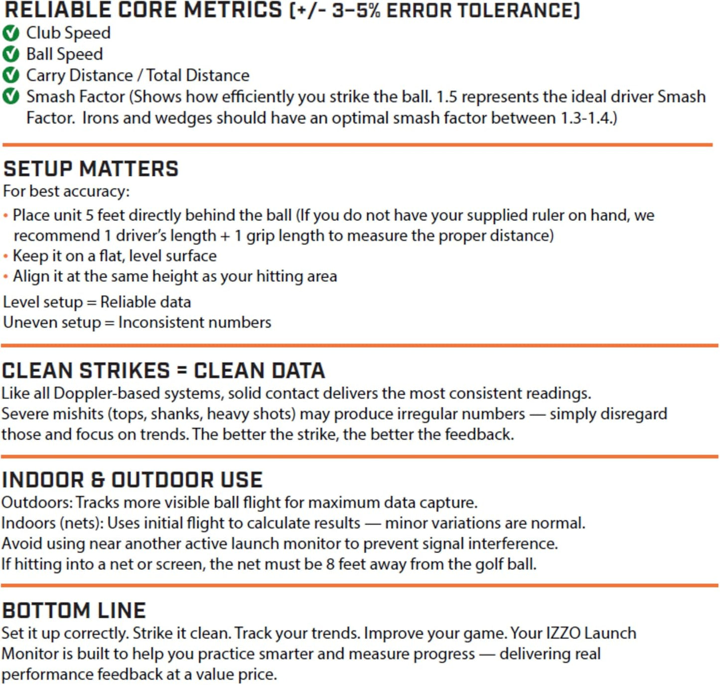 Golf Swami Launch Master Golf Launch Simulator - Golf Training Aid, Lite