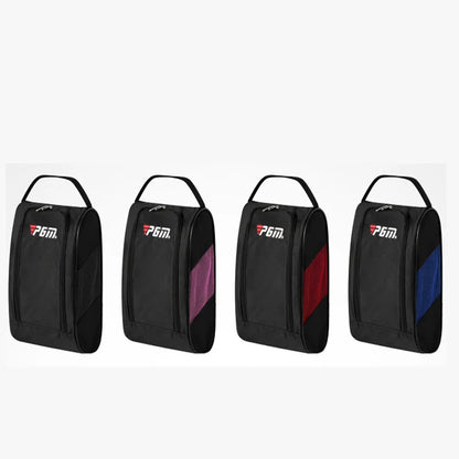 Portable Mini Golf Shoe Bag Nylon Carrier Bags Golfball Holder Lightweight Breathable Pouch Pack Tee Bag Sports Accessories