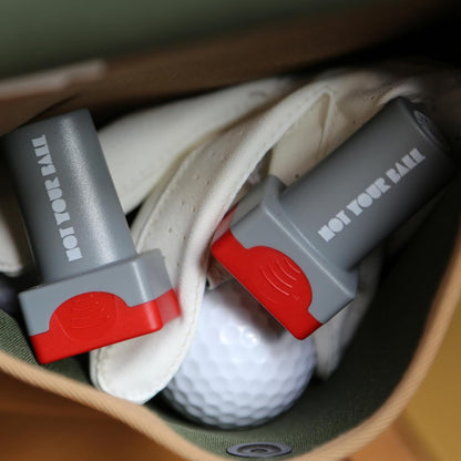 Golf Ball Stamp, Golf Ball Stamper, Reusable Self-Inking Golf Ball Stamp Marker to Identify Golf Balls, Golf Gift Golf Accessories for Men and Women Golfers