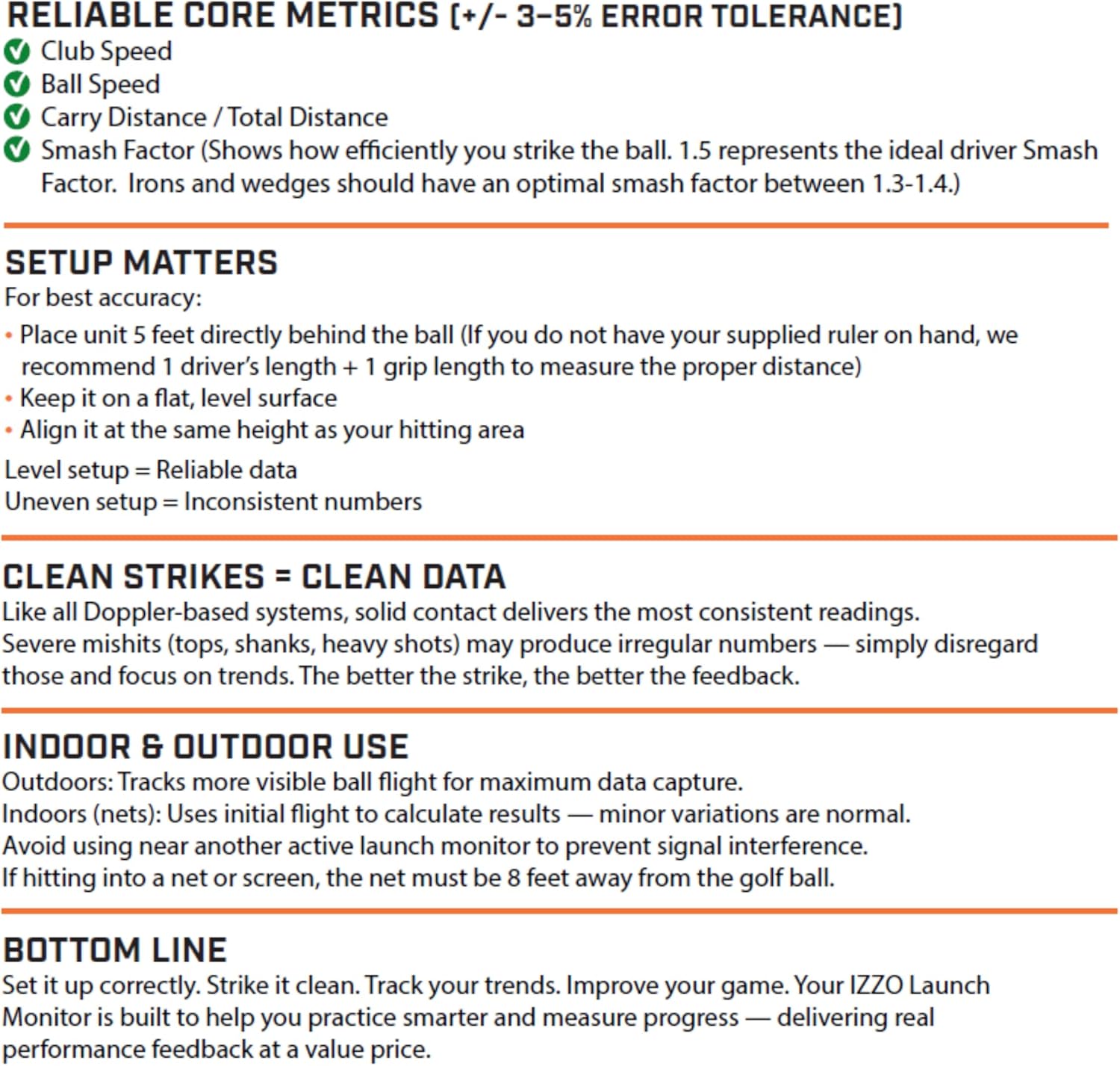Golf Swami Launch Master Golf Launch Simulator - Golf Training Aid, Lite