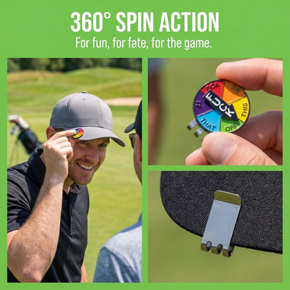 Golf Ball Marker Hat Clip, Golf Accessories for Men, Golf Ball Stamp, Funny Golf Gifts, Golf Gadgets