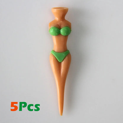5Pc Bikini Girl Golf Tees