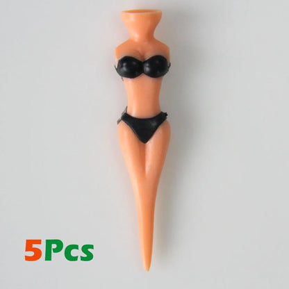 5Pc Bikini Girl Golf Tees
