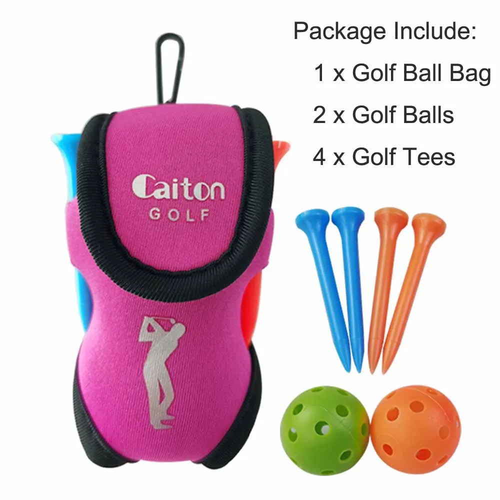 Compact Caddie Ball & Tee Pouch