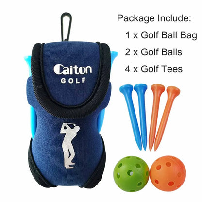 Compact Caddie Ball & Tee Pouch
