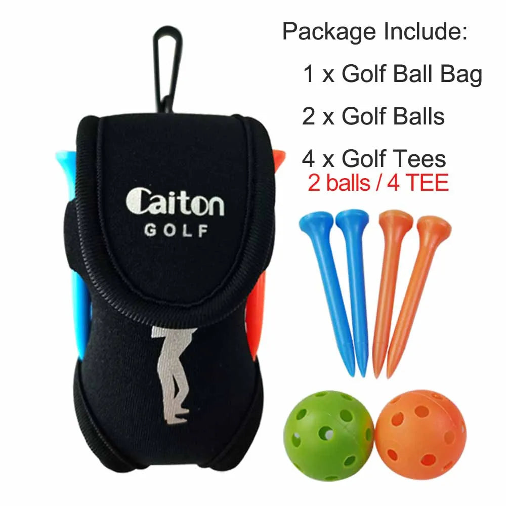 Compact Caddie Ball & Tee Pouch