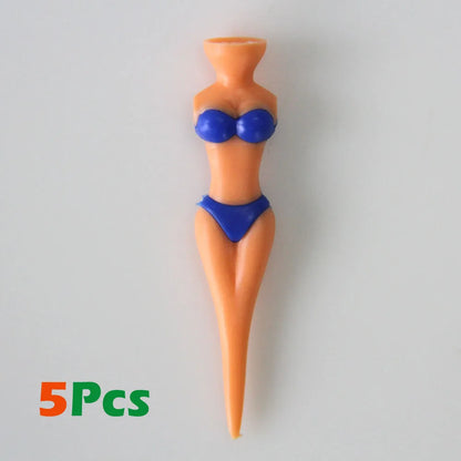 5Pc Bikini Girl Golf Tees